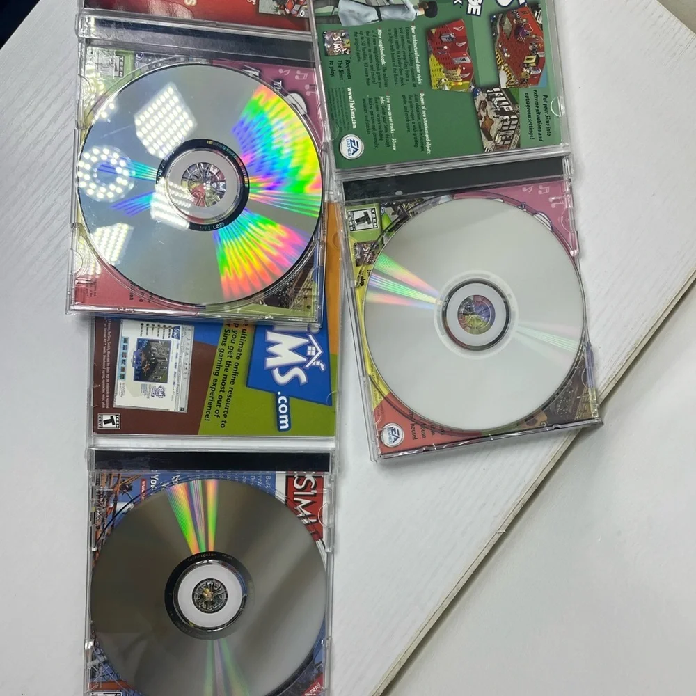Vintage The Sims PC Game Lot (2000) + Expansion Packs Livin Large & Vacation”